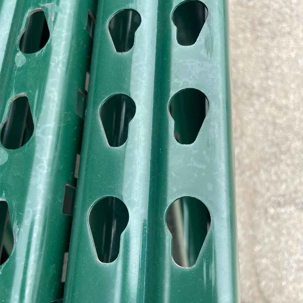 Used Pallet Rack Uprights 42 X 20 Teardrop Trammell Equipment Company used-pallet-rack-uprights-42-x-20-teardrop-trammell-equipment-company