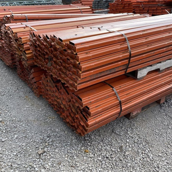Used Pallet Rack Ridg-U-Rak Slotted Beams 108 3/8