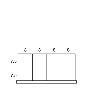 8 Drawer Compartments