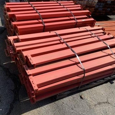 Used Speedrack Teardrop Beams 60" w Orange