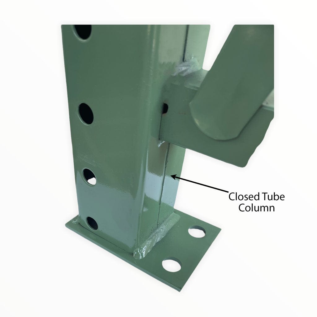 Closed Tube Column on Pallet Rack Upright Frame