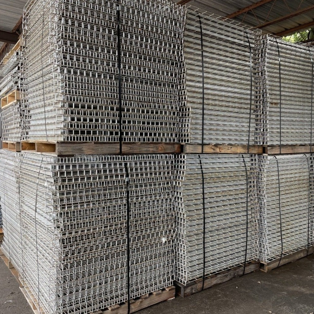 Used Wire Decks 44" deep x 46" wide