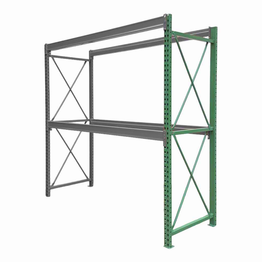 Pallet Rack Upright Frames - In Stock - Ships 24-48 Hours - Trammell ...