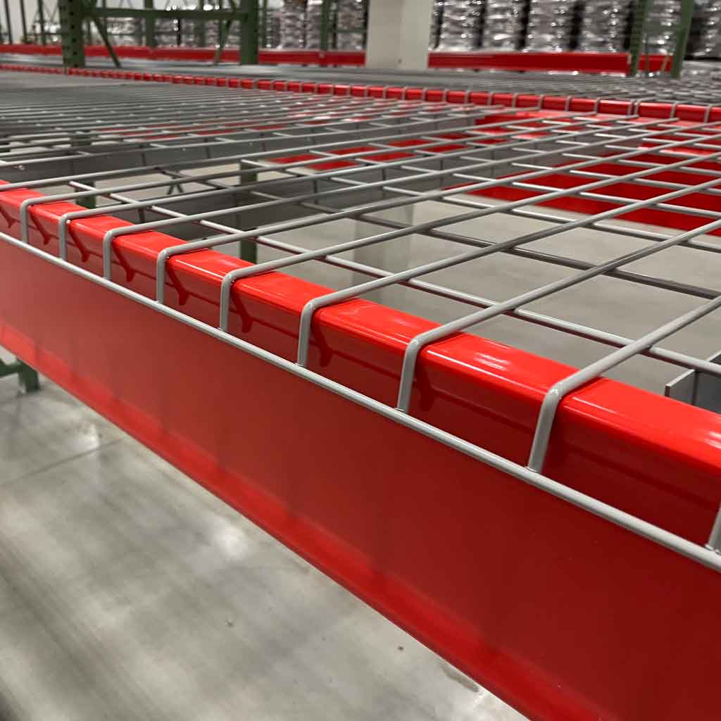 Pallet Wire Racks Pallet Rack Wire Decking - In Stock - Ships 24-48 Hours - Trammell ...