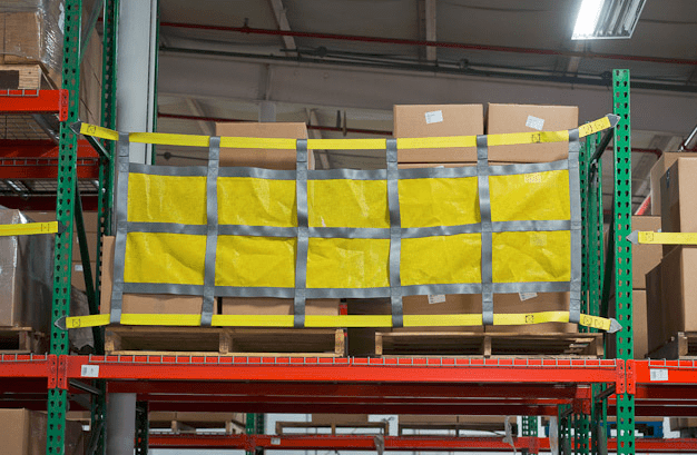 Pallet Rack Safety Sliding Net