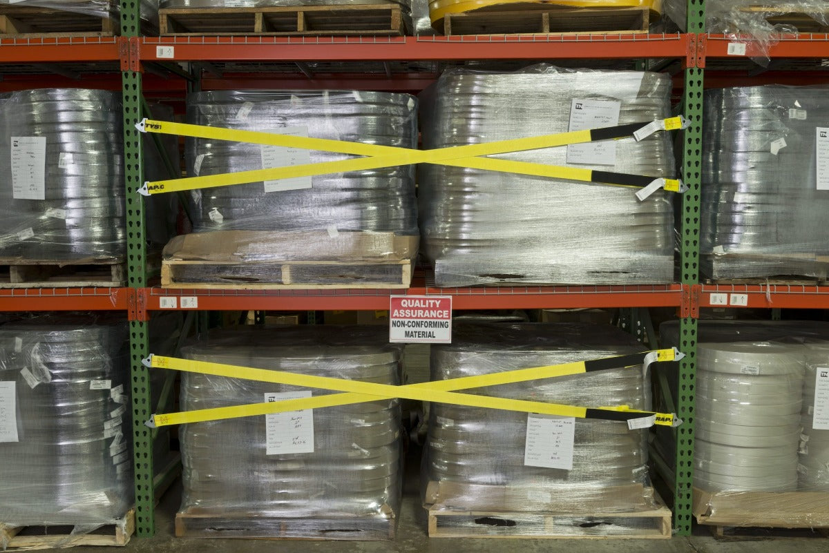 Rack Safety Straps for Pallet Racking