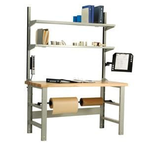 Rousseau Packaging Workstation with Wood Top