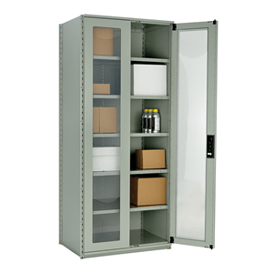 Polycarbonate Doors for Rousseau Shelving Units