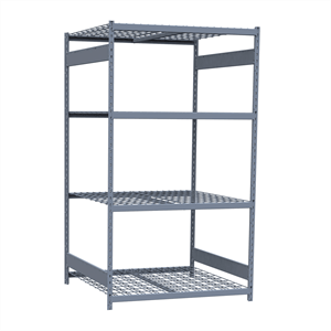 Rousseau Metal bulk shelving wire decking