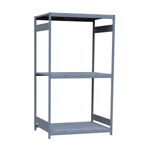 Rousseau Metal Bulk shelving solid steel deck