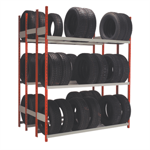Rousseau Metal Double tire rack