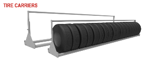 Vidir Tire Carrier for Tire Carousel