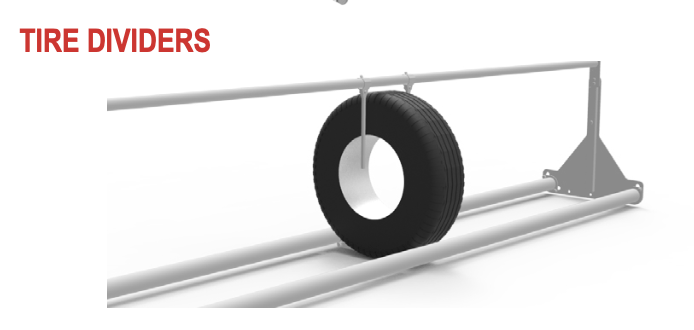 Vidir Tire Carousel 32&quot; Max Diameter (fits 147 tires)