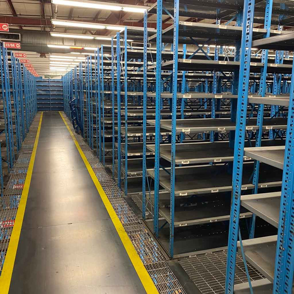 Used Industrial Steel Shelving for Sale | Heavy Duty - Trammell ...