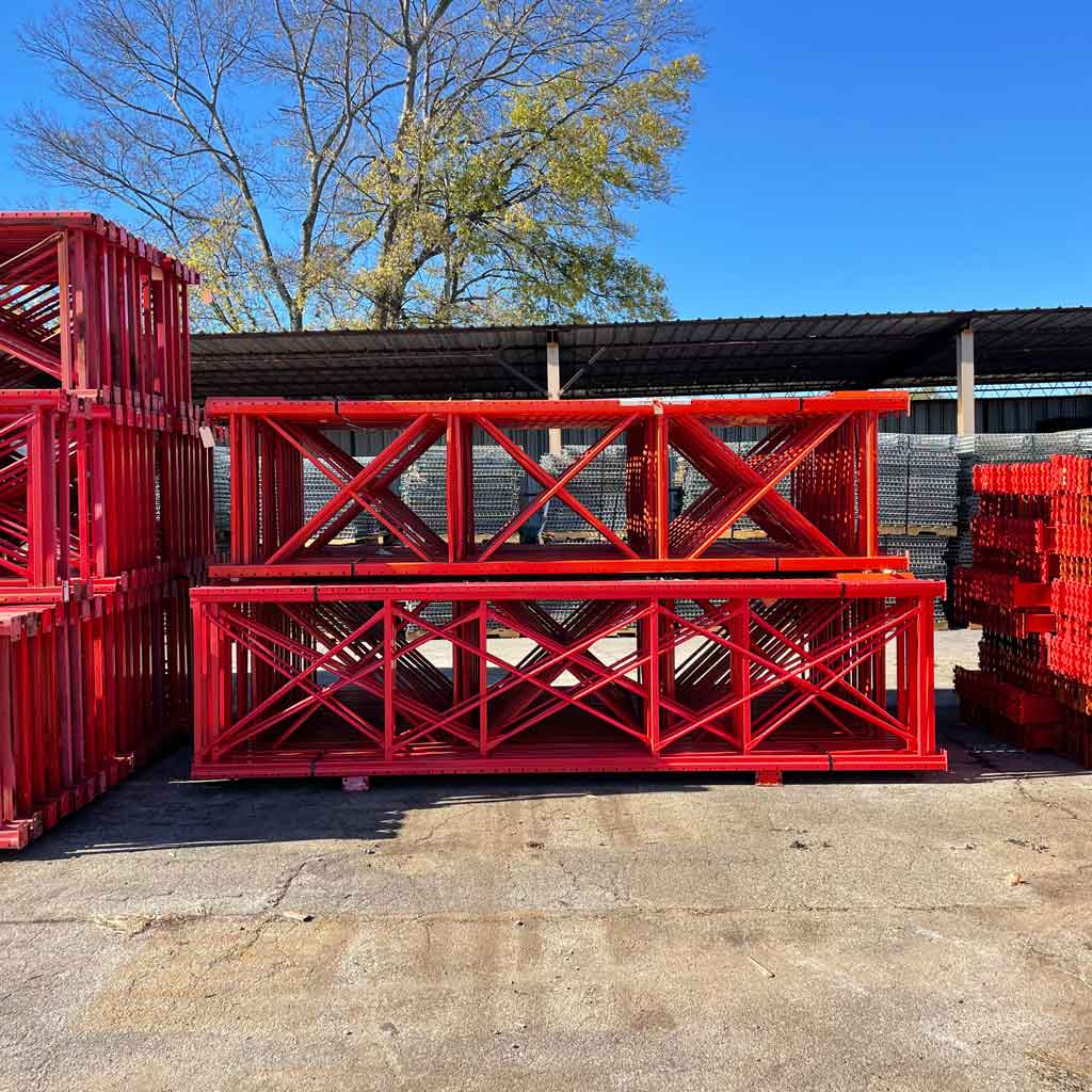 Used Keystone Pallet Rack Upright 11' tall