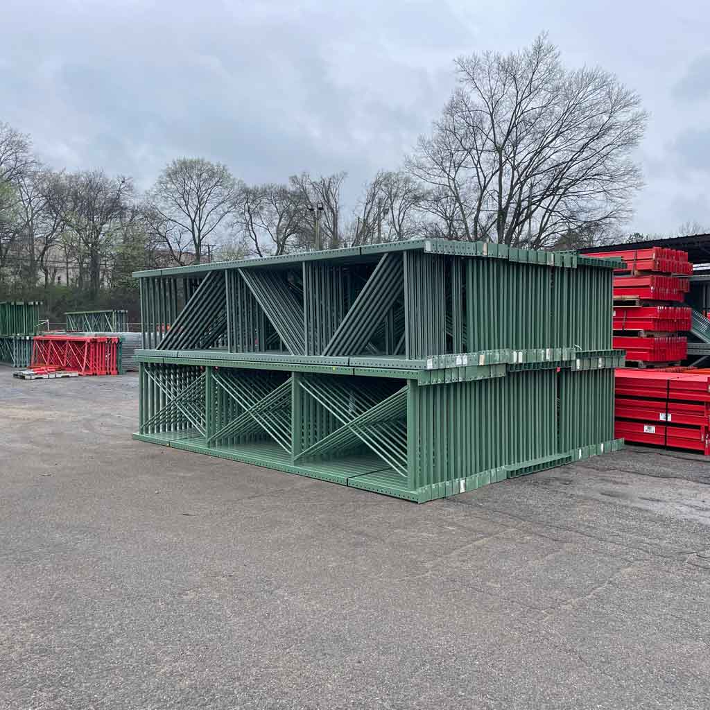 used pallet rack uprights 16&#39; tall