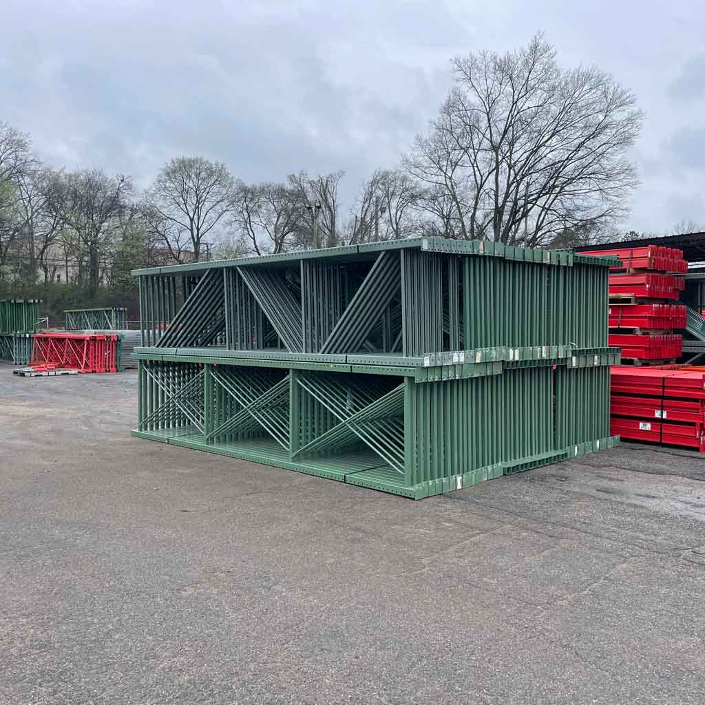 used pallet rack uprights 16' tall