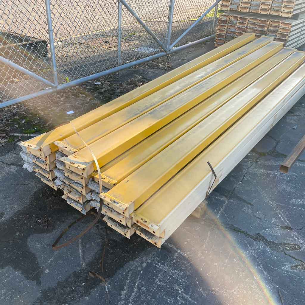 Used Teardrop Beams 12&#39; wide Yellow