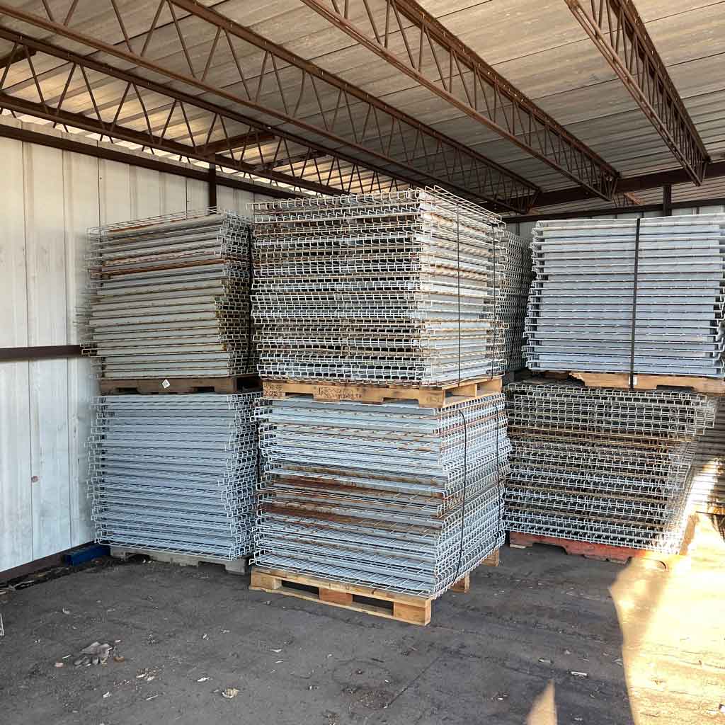 Used Wire Decks 48" deep x 46" wide