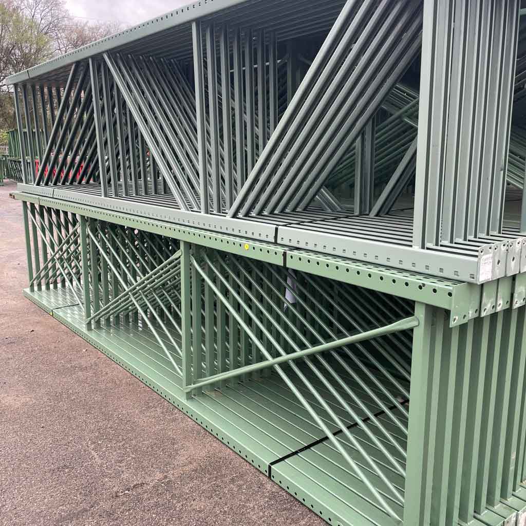 Used Pallet Rack Uprights 42