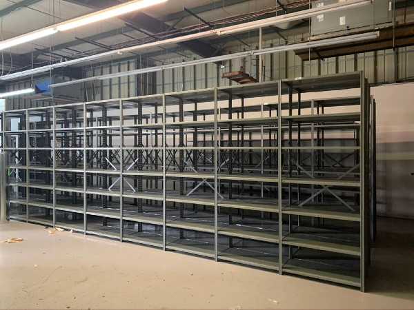 Used Lyons Automotive Shelving Grey